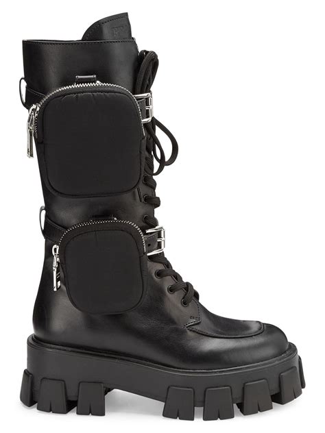 prada chunky boots